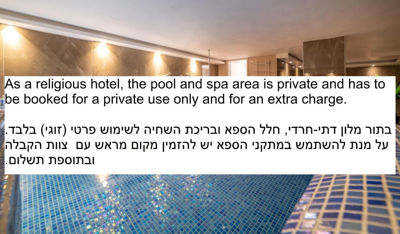 Litov Hotel - A Religious Boutique Hotel Jeruzalem Buitenkant foto